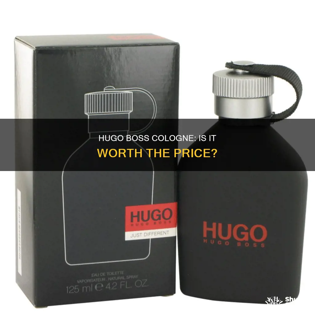 how much is hugo boss cologne