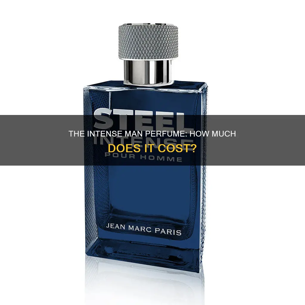 how much is intense man perfume