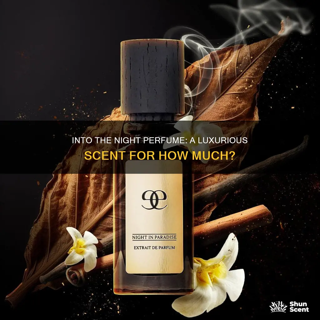 how much is into the night perfume