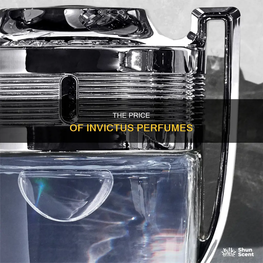how much is invictus perfume