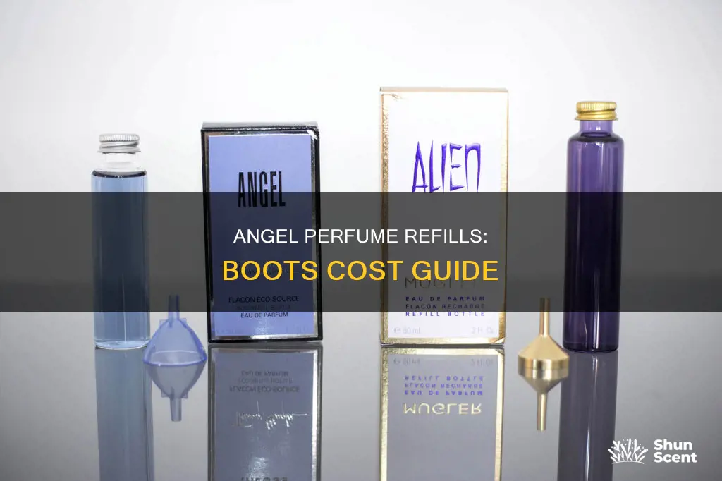 how much is it to refill angel perfume boots