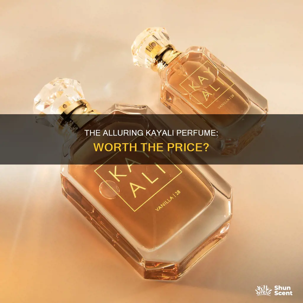 how much is kayali perfume