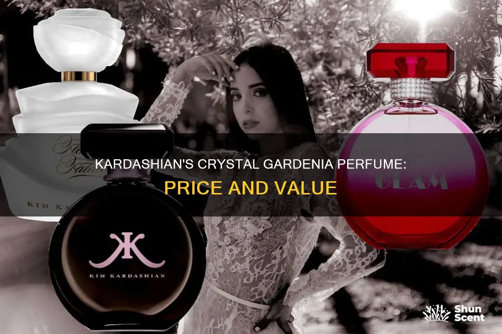 how much is kim kardashian crystal gardenia perfume