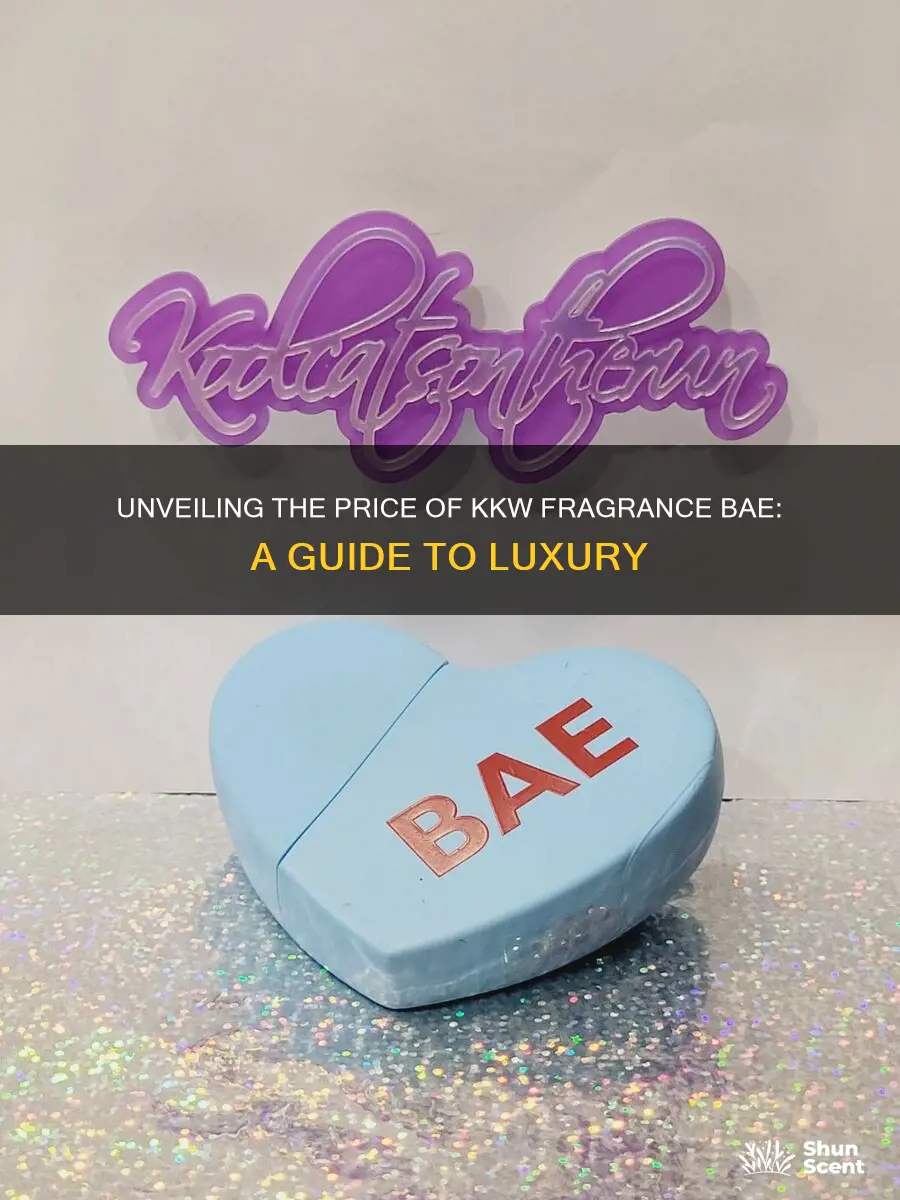 how much is kkw fragrance bae