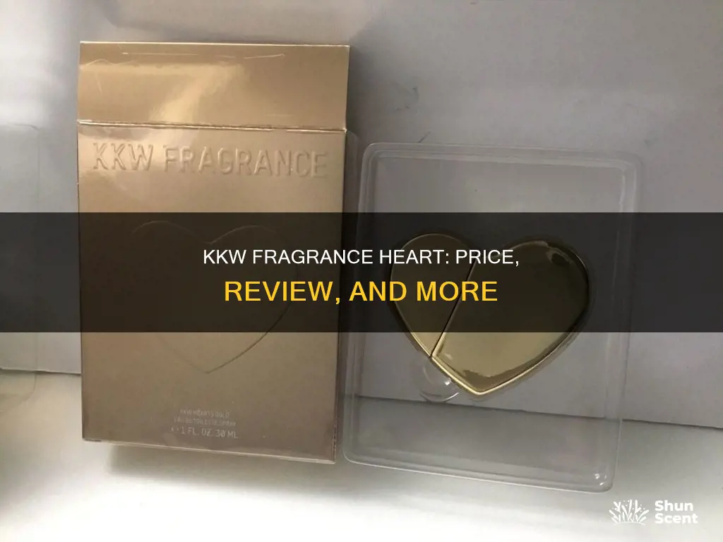 how much is kkw fragrance heart