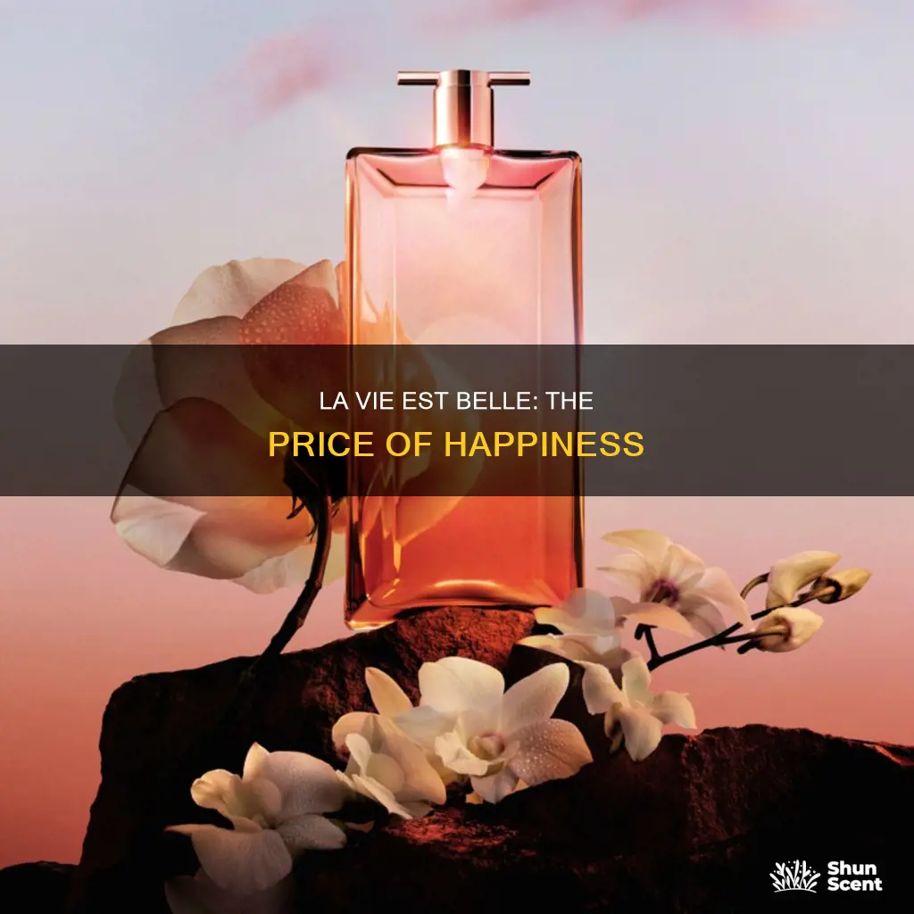 how much is la vie est belle lancome perfume