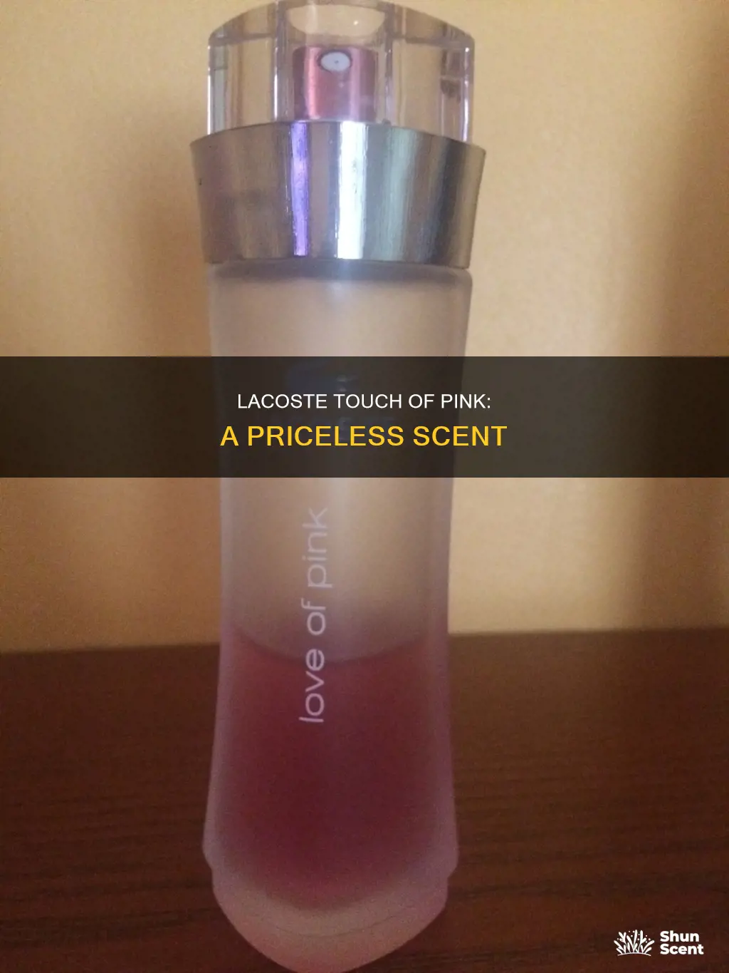 how much is lacoste perfume touch of pink