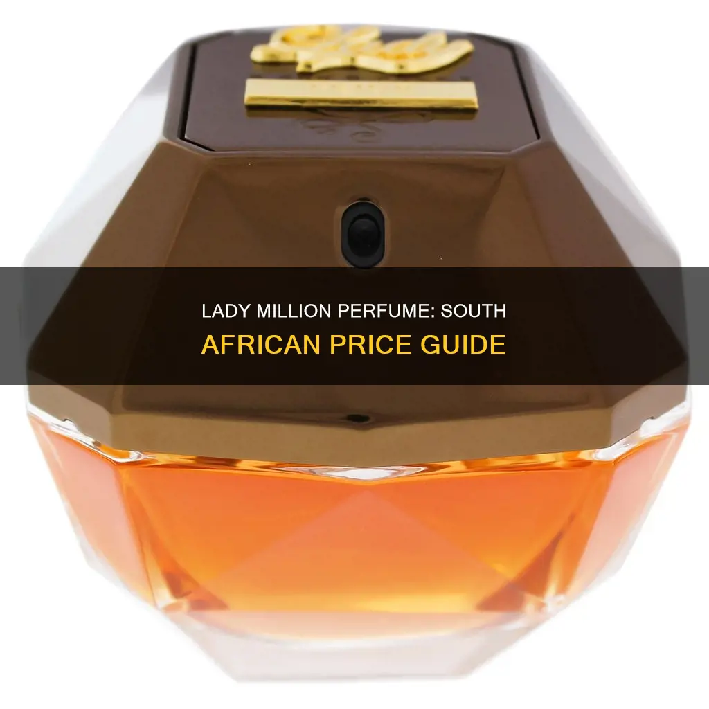 how much is lady million perfume in south africa