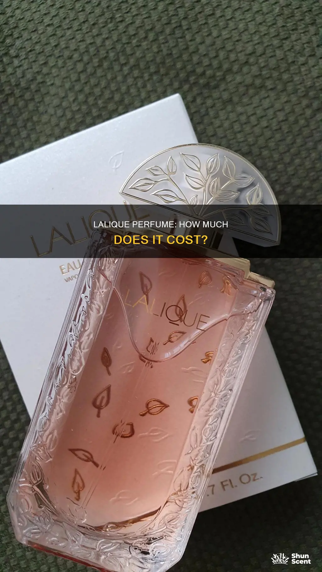 how much is lalique perfume