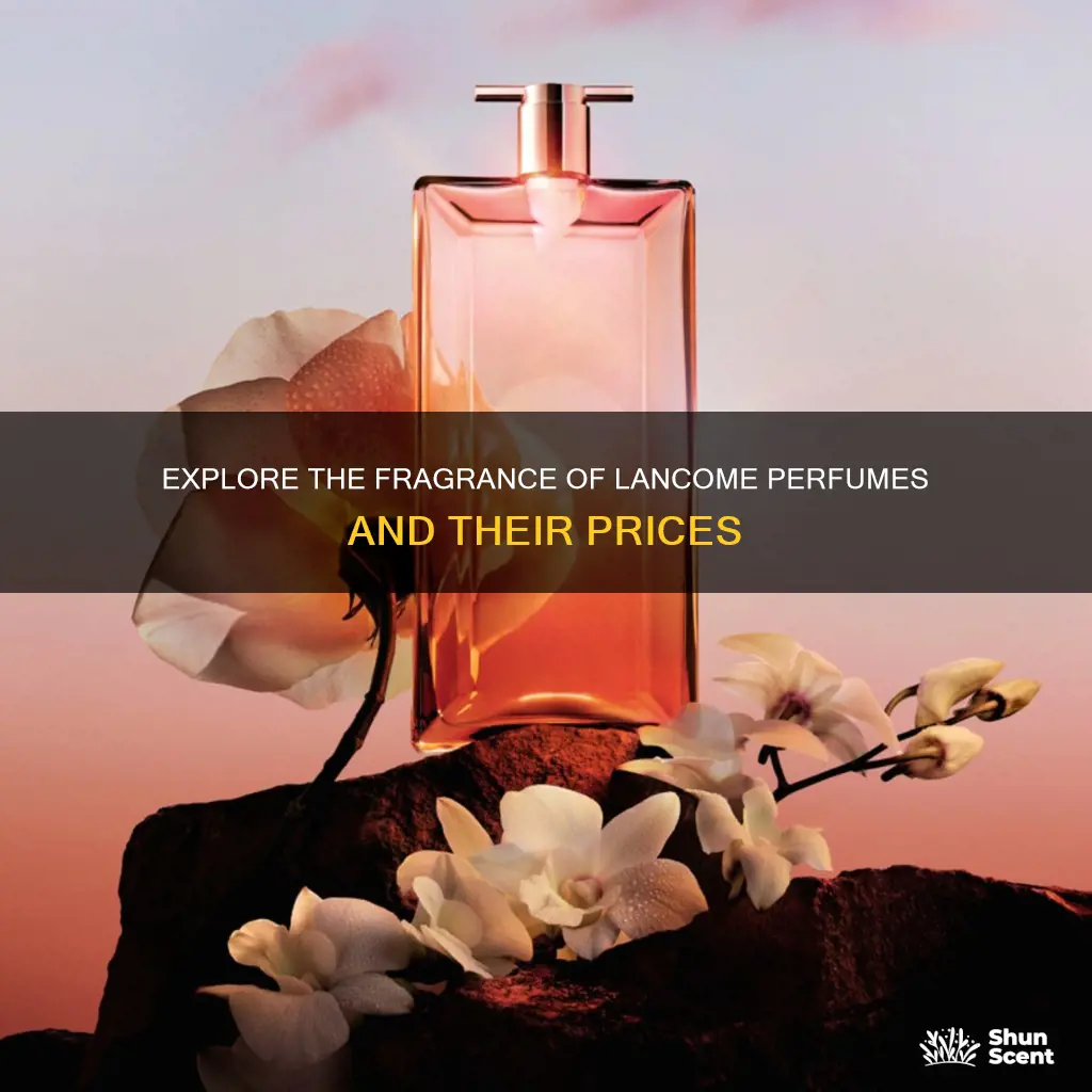 how much is lancome perfume