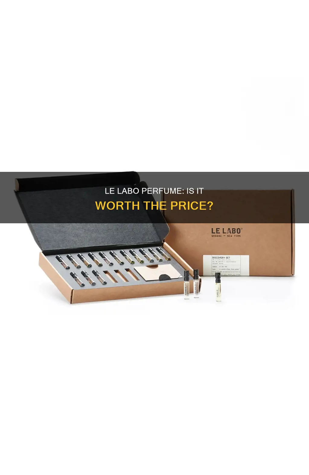 how much is le labo perfume