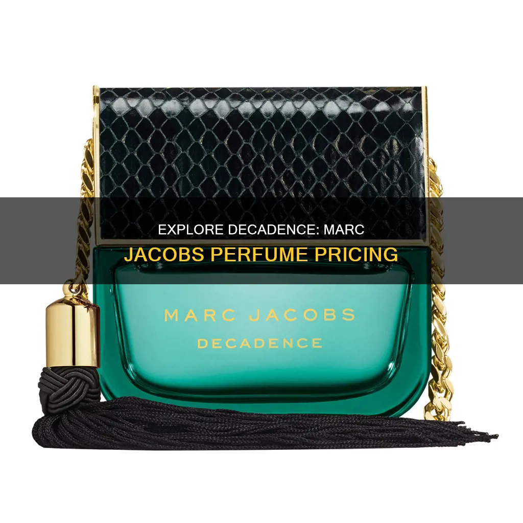 how much is marc jacobs decadence perfume