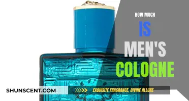 The Expense of Men's Cologne: Understanding the Cost