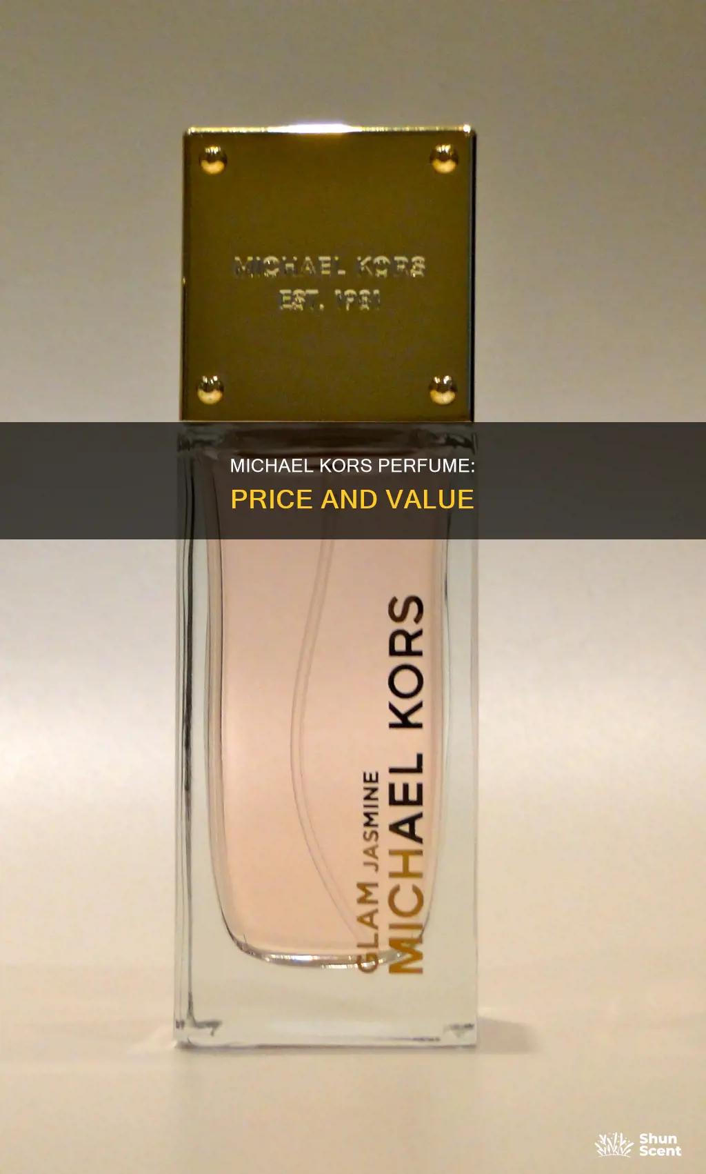 how much is michael kors perfume