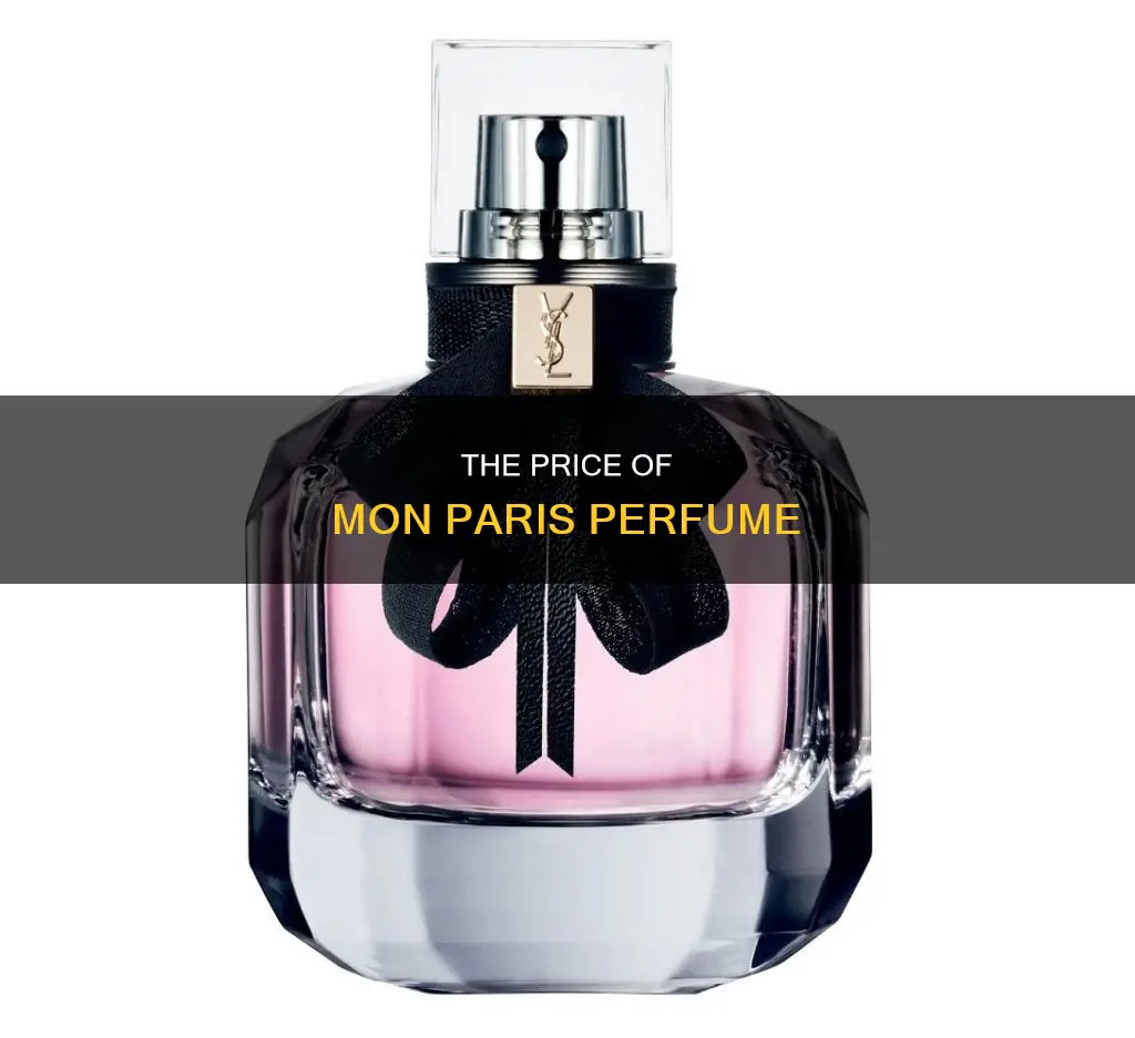 how much is mon paris perfume