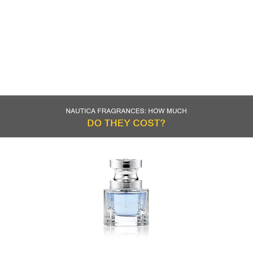 how much is nautica perfume
