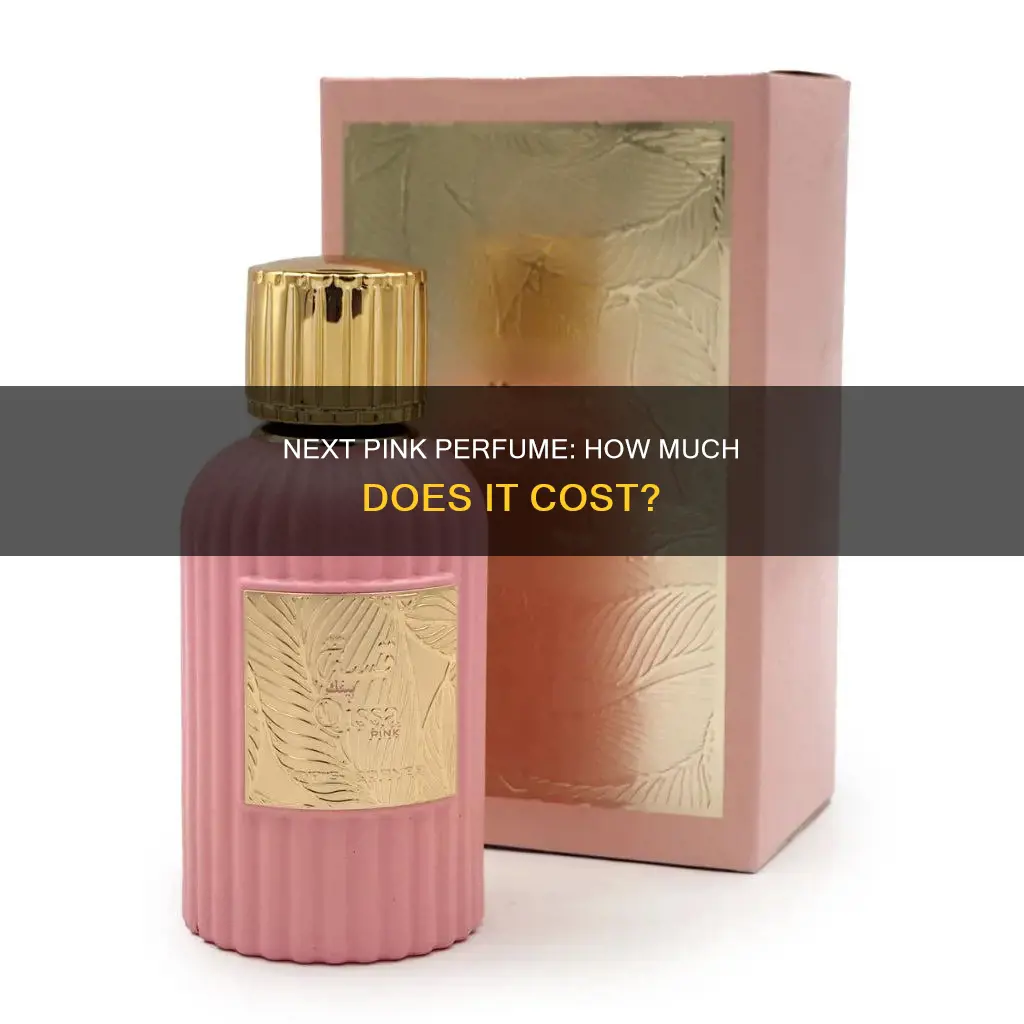 how much is next pink perfume