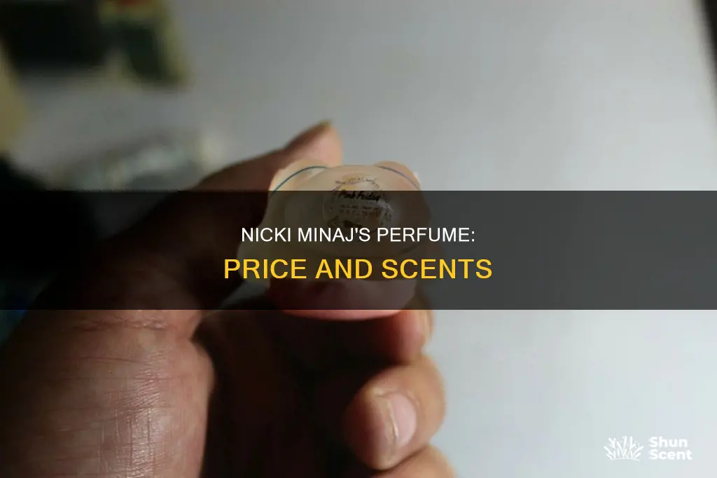 how much is nicki minaj perfume