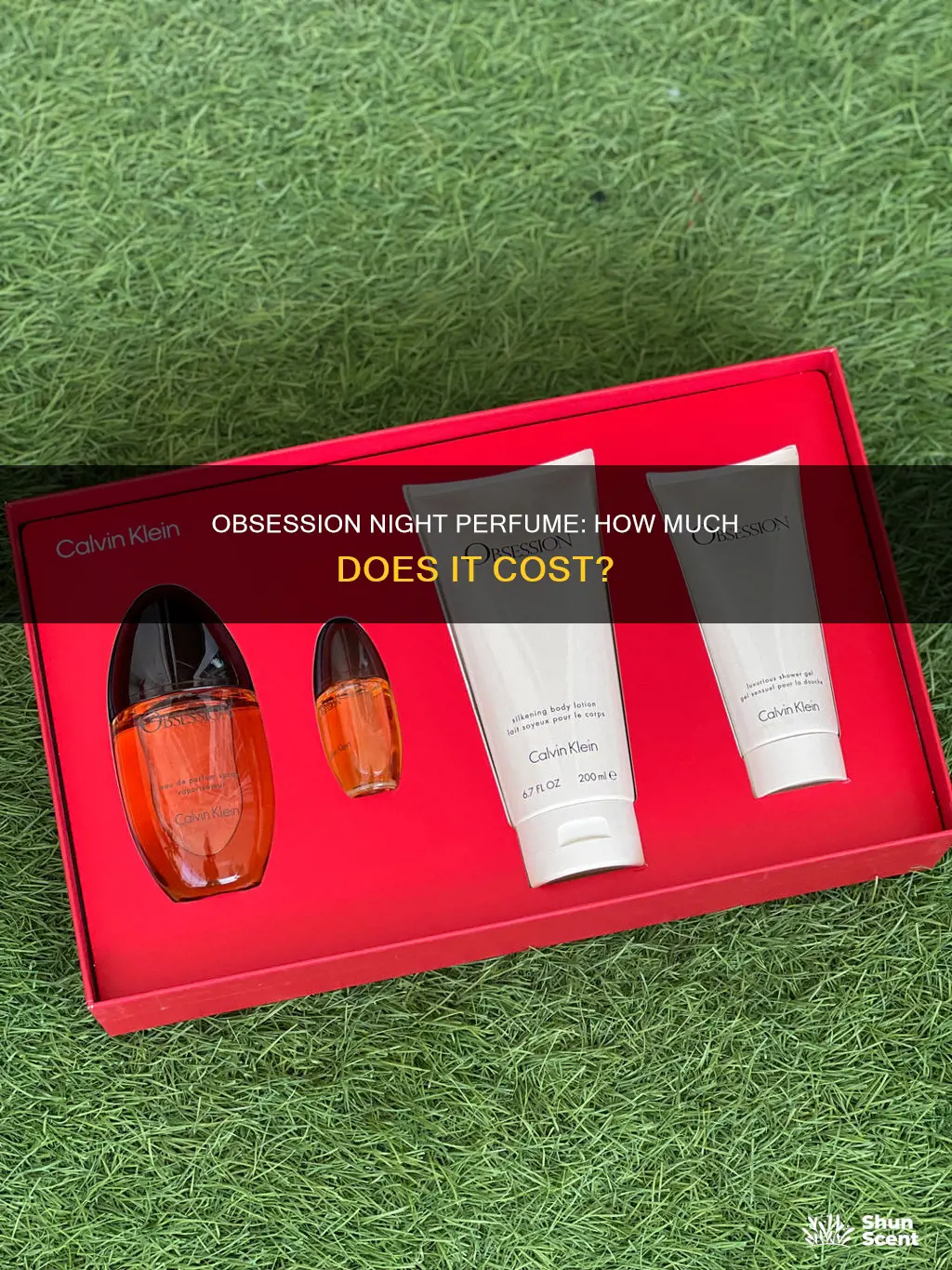 how much is obsession night perfume