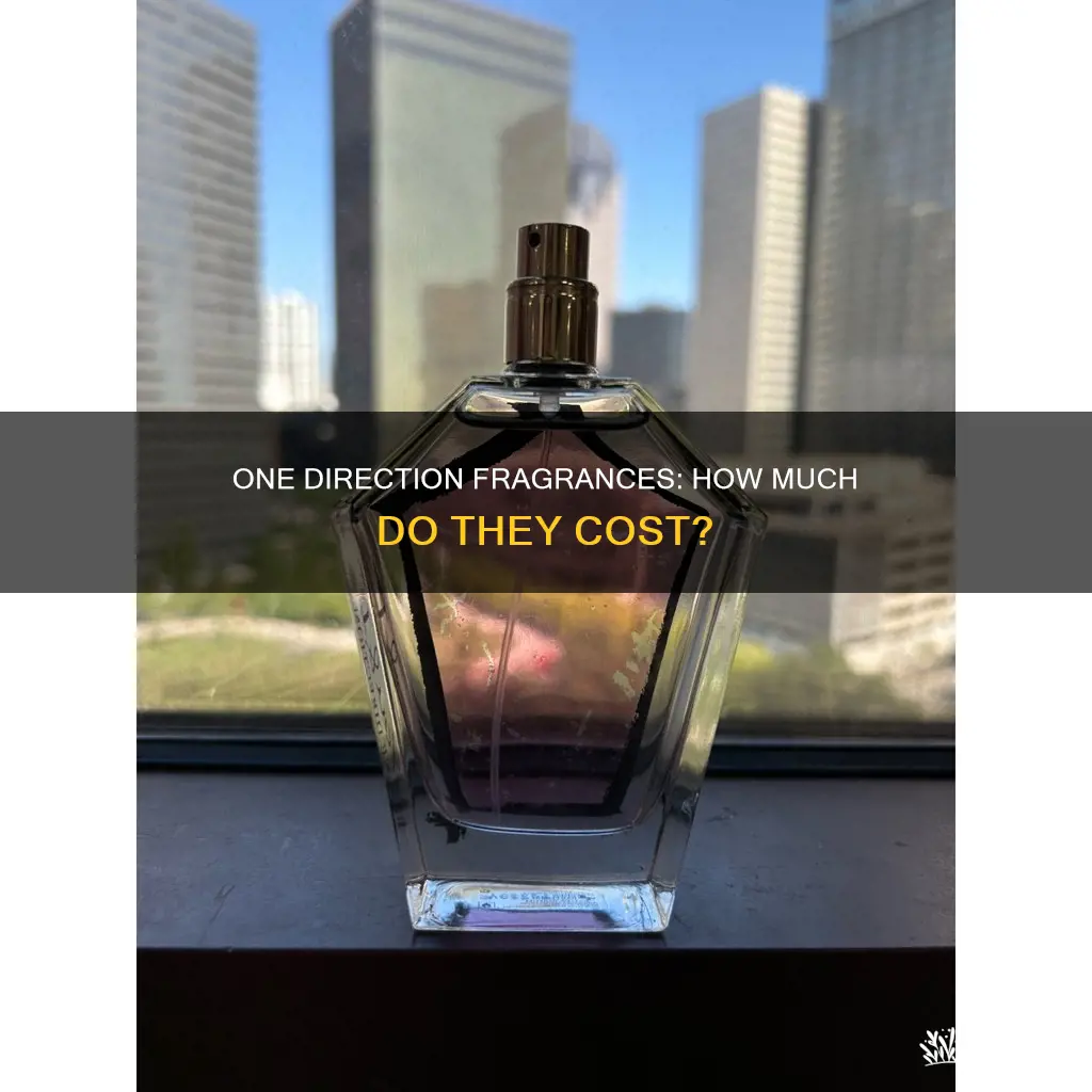 how much is one direction perfume