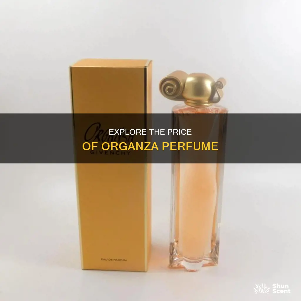 how much is organza perfume