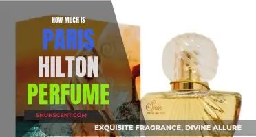 The Cost of Paris Hilton's Perfume Line