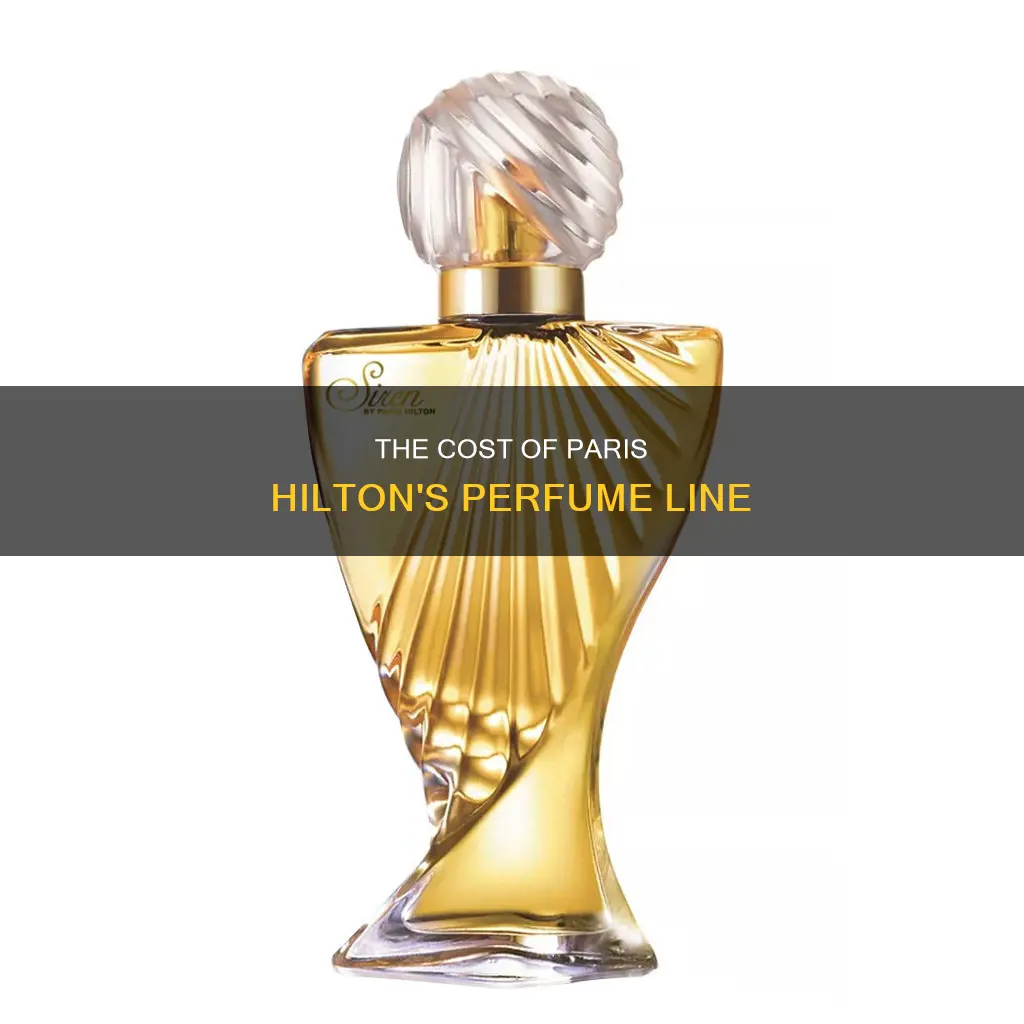 how much is paris hilton perfume