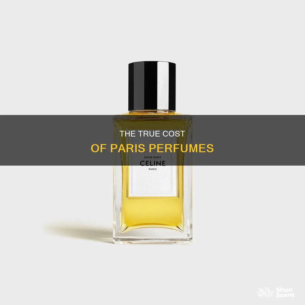 how much is paris perfume