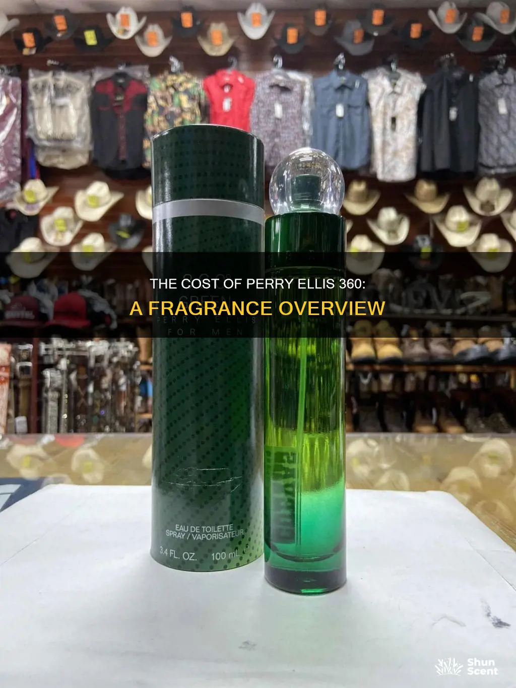 how much is perry ellis 360 perfume