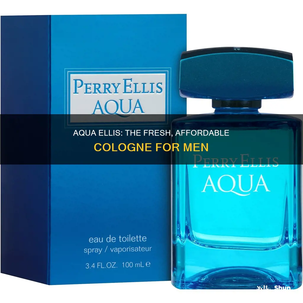 how much is perry ellis aqua cologne