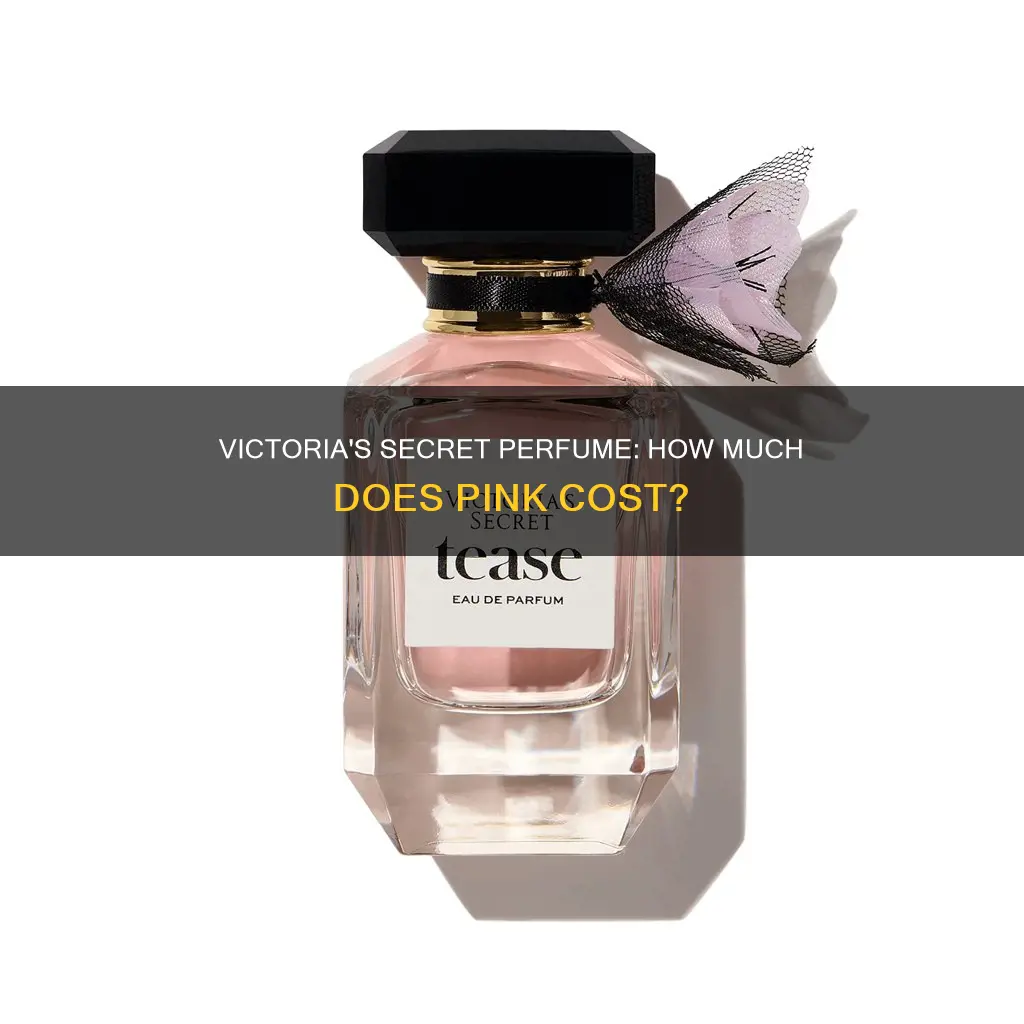 how much is pink victoria secret perfume