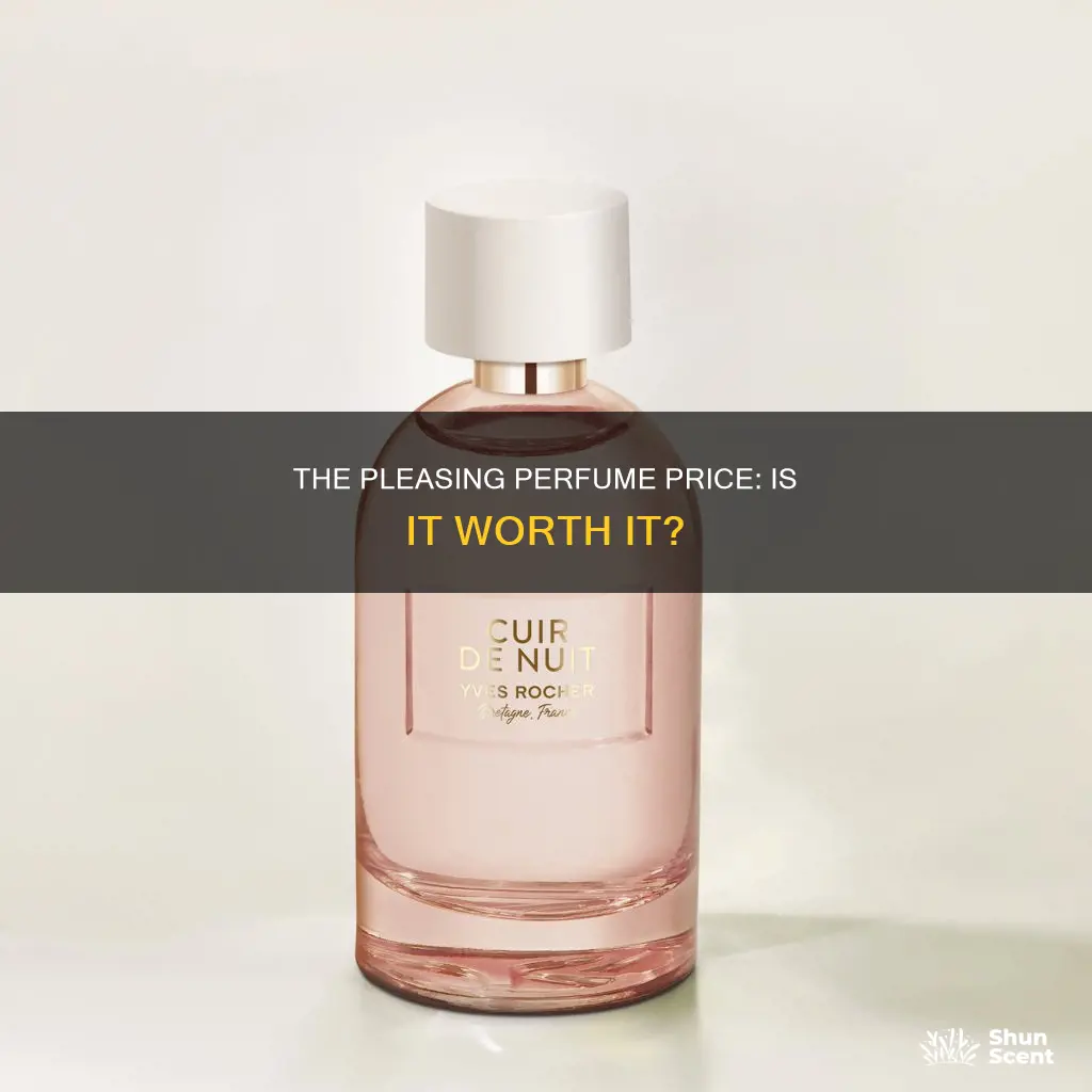 how much is pleasing perfume