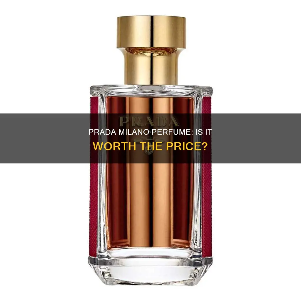 how much is prada milano perfume