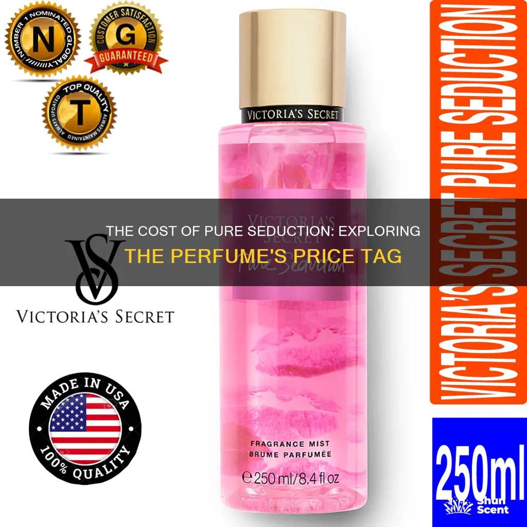 how much is pure seduction perfume