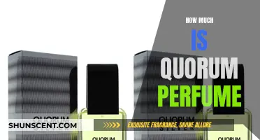 Explore the Quorum Perfume Price Range