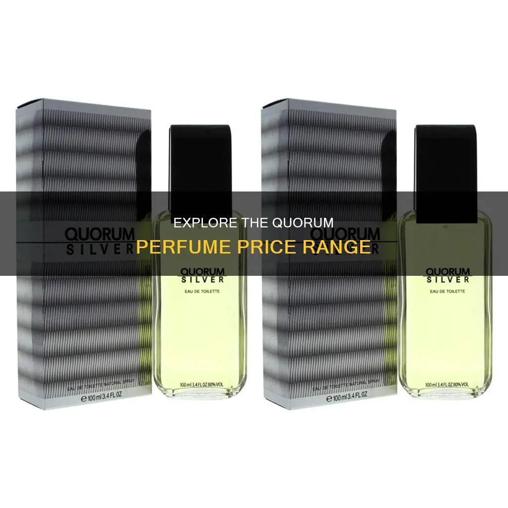 how much is quorum perfume