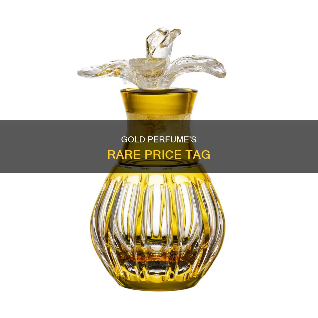 how much is rare gold perfume