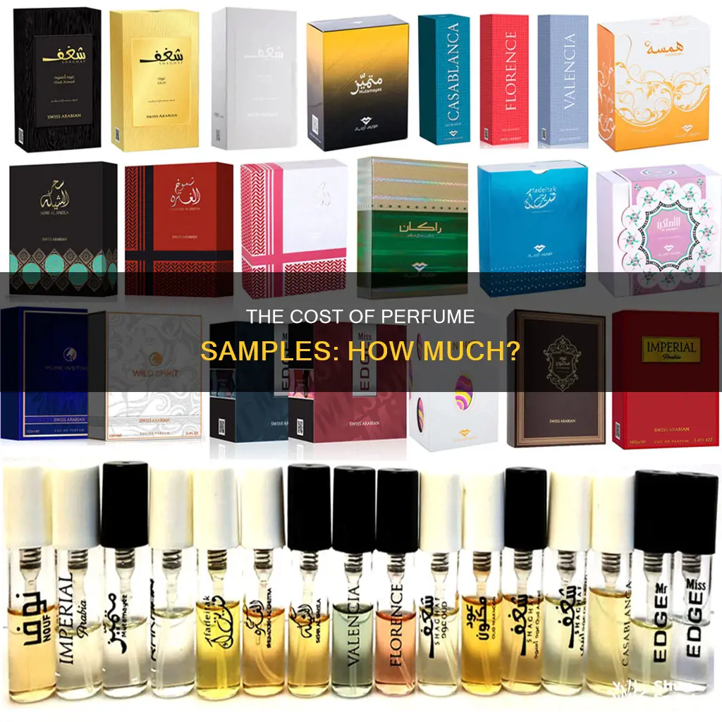 how much is sample of perfume
