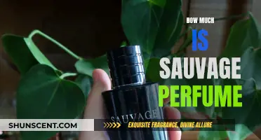 Sauvage Perfume: Price and Value Analysis
