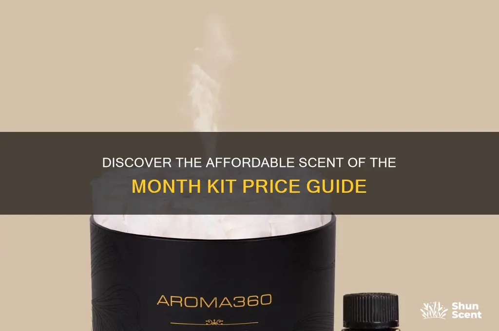 how much is scent of the month kit