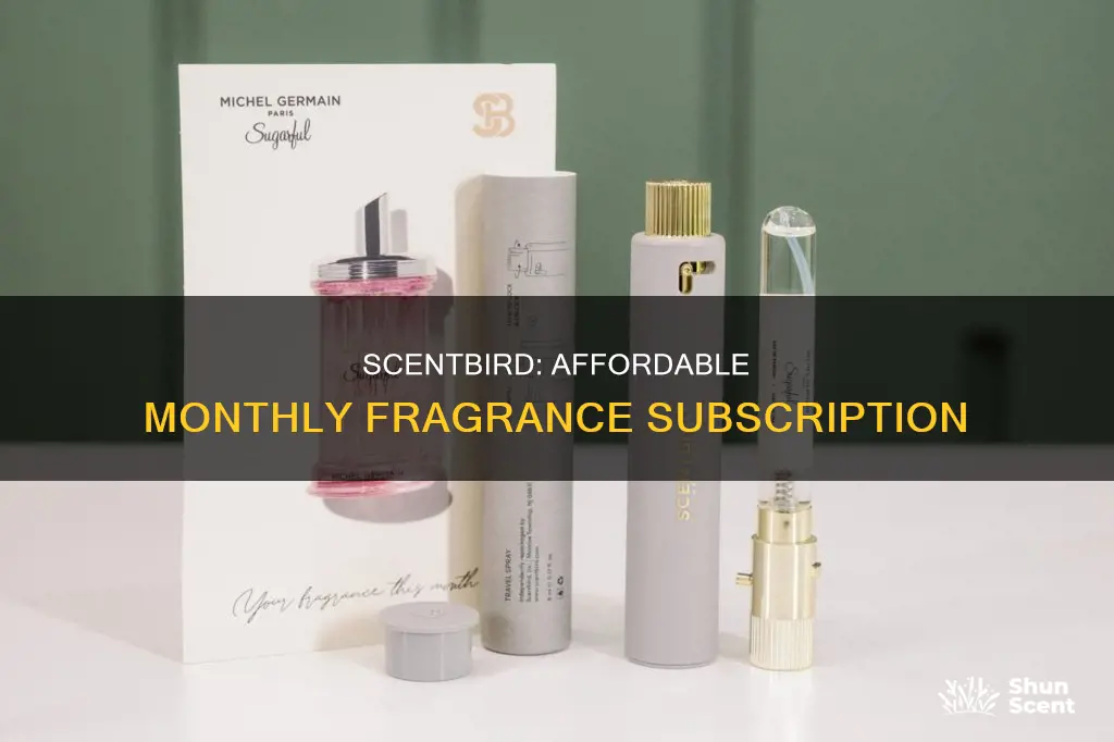 how much is scentbird each month