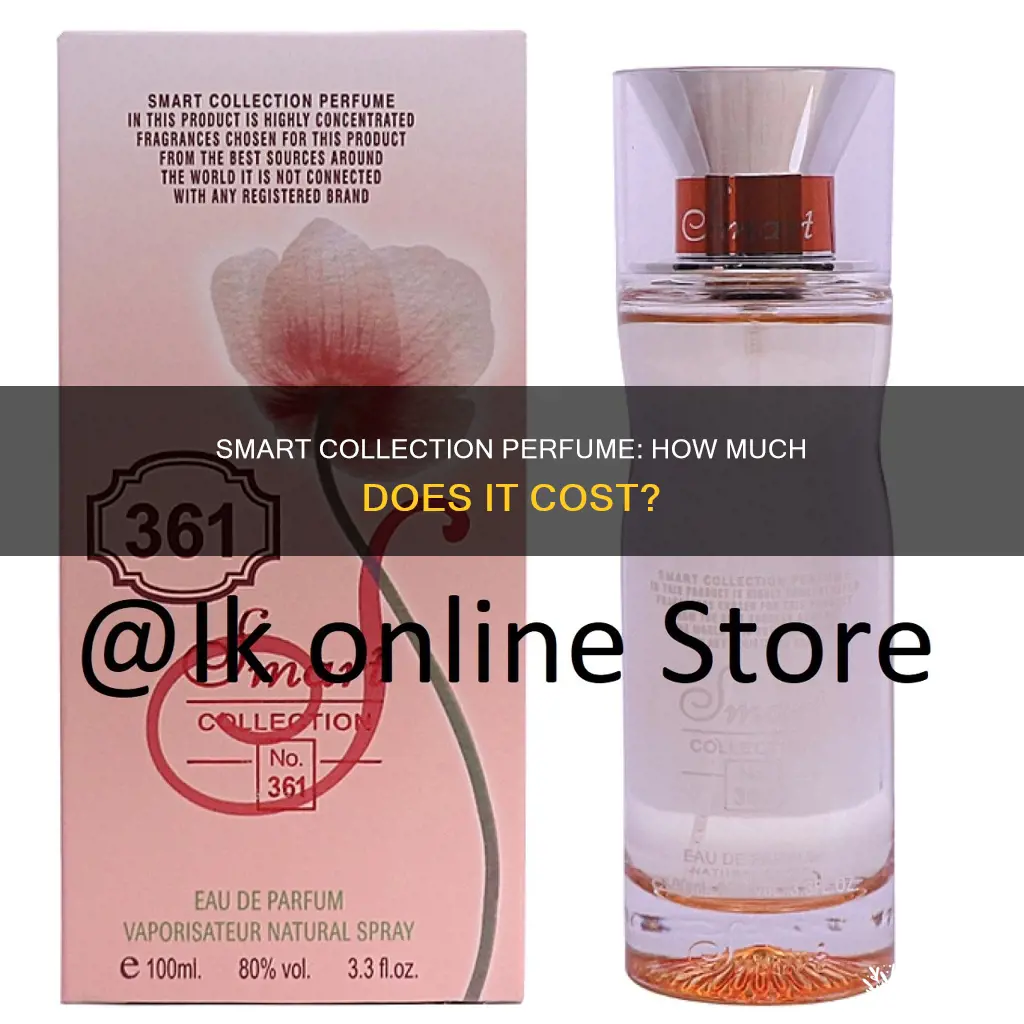 how much is smart collection perfume