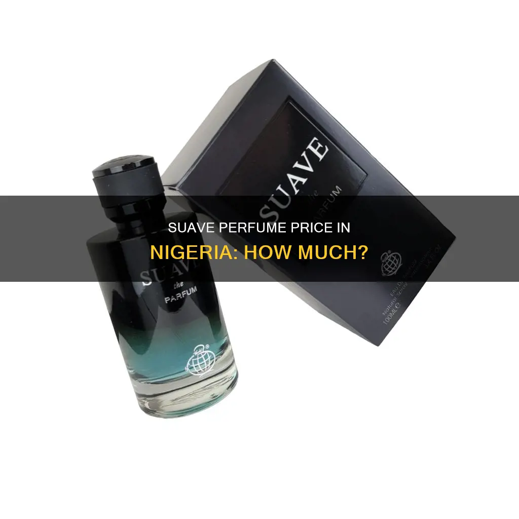 how much is suave perfume in nigeria