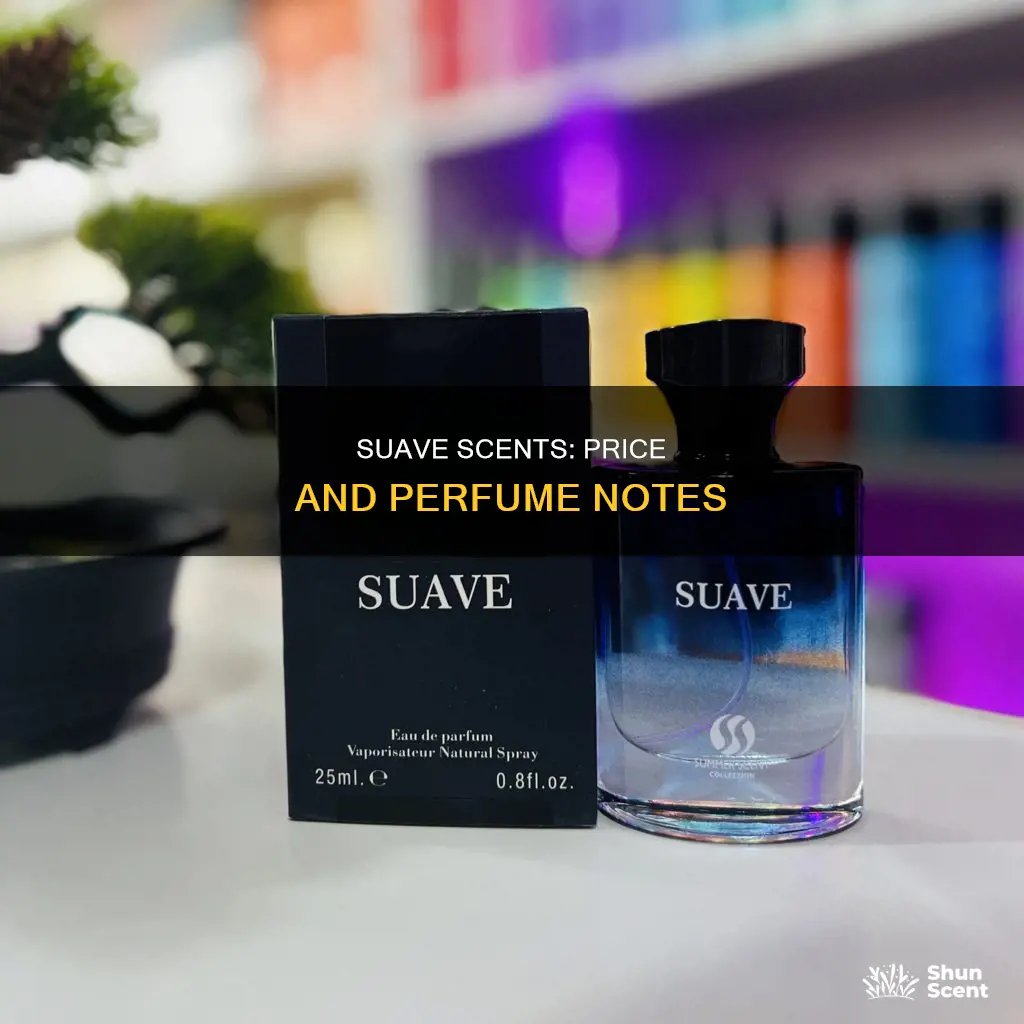 how much is suave perfume
