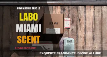 Discover the Price of Le Labo Miami Scent by Tabac