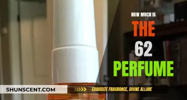 The Price of 62 Perfumes: How Much Does It Cost?