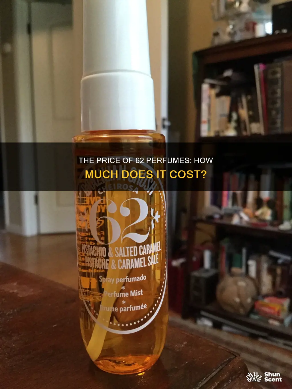 how much is the 62 perfume