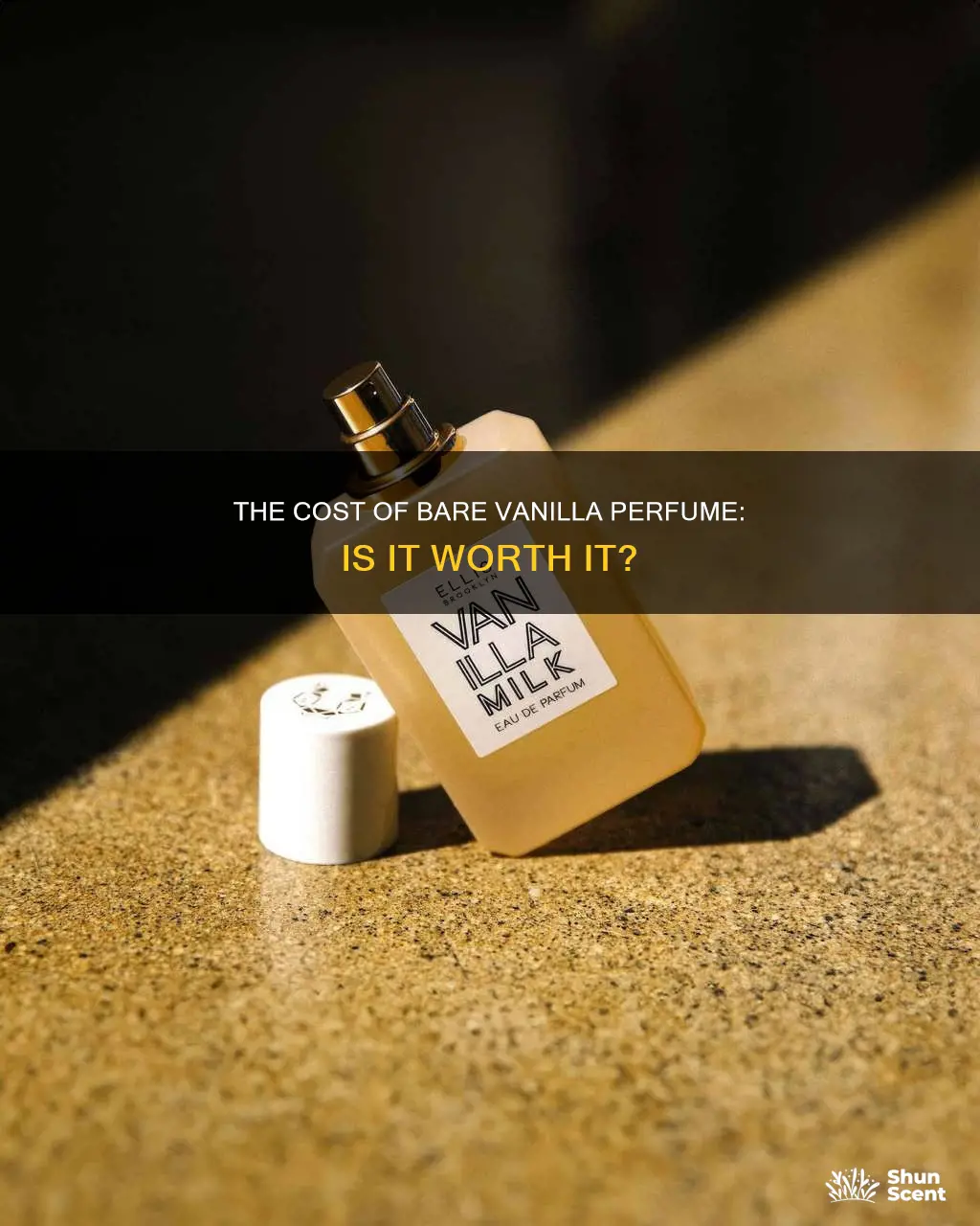 how much is the bare vanilla perfume