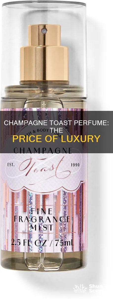 how much is the champagne toast perfume