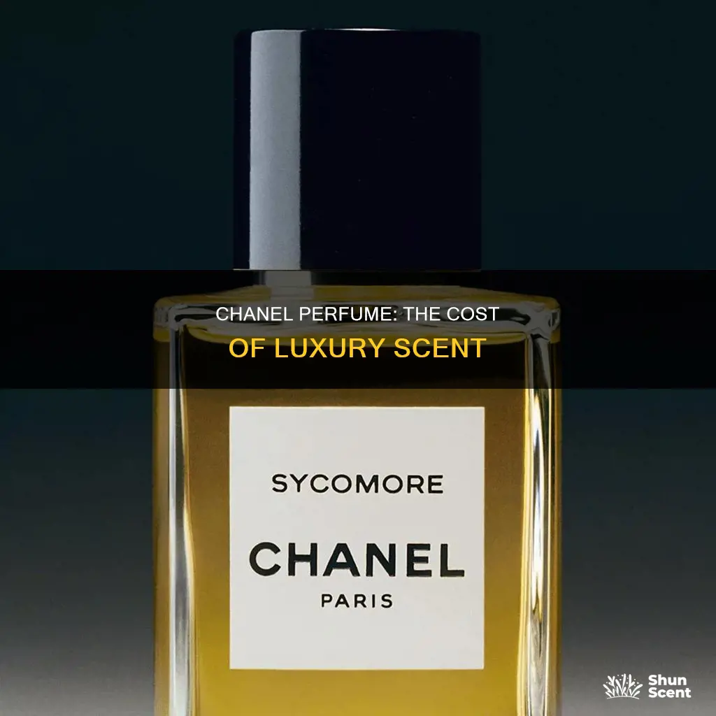 how much is the chanel perfume